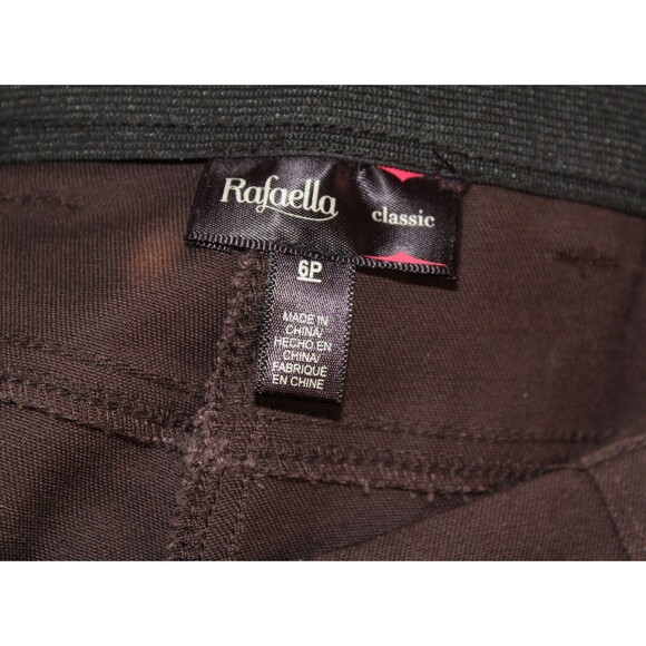 Rafaella Jeggings Brown 5 Pocket Mid Rise Size 6P NWT - Picture 7 of 7